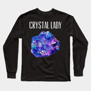 Crystal lady Long Sleeve T-Shirt